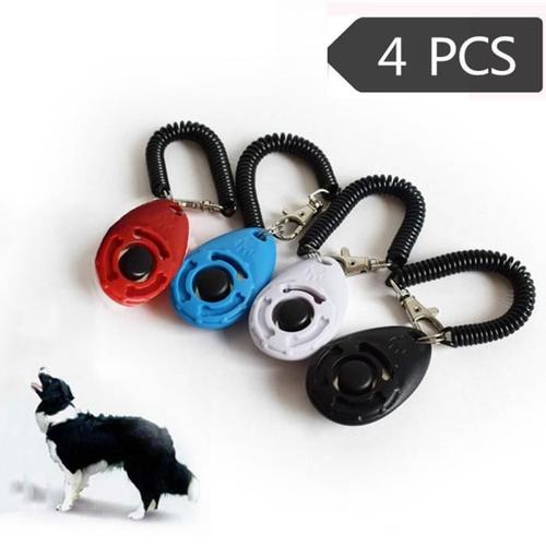 4 Piece Nouveau Chien Pet Clicker Formation Formateur Aide Dragonne@Ycc70614558