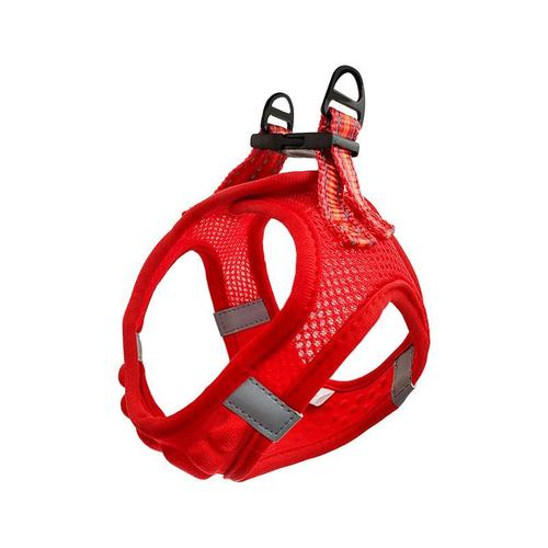 Pet 3d Chest Strap Chest Traction Collier Chien Chat Poitrine Dos Rouge L