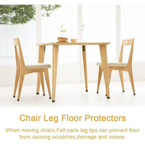 Embouts de chaise rectangulaires pour meubles, protège-pieds de table,  couvre-pieds, protecteurs de sol, 20