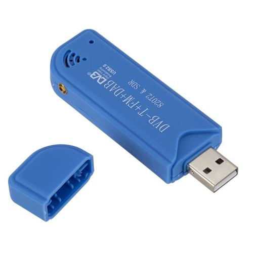 Mini bâton de télévision Portable 820T2 numérique USB 2.0 DVB-T + DAB + FM RTL2832U Support récepteur SDR accessoires de télévision - Type Chip 820T2 #A
