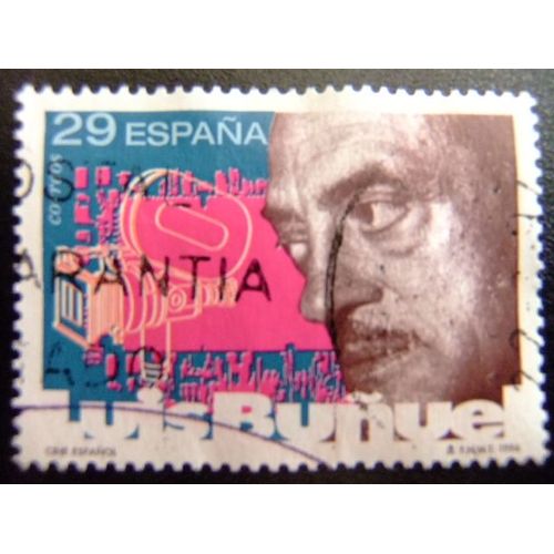 31 Espagne 1994 / Luis Buñuel Cinéma Espagnol / Edifil 3277 Fu Yvert 2869 Fu