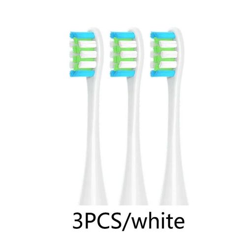 Brosses À Dents Soniques Remplaçables,Recharges Sous Vide,Buses À Poils Souples Dupont,2-3 Pièces - Type 3white