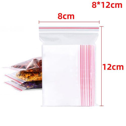 100 PCS emballage sous vide alimentaire sac en plastique