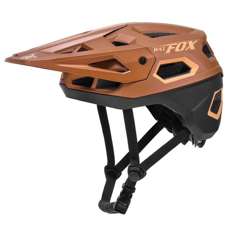 BATFOX-Casque de VTT tout-terrain pour homme, casque de vélo