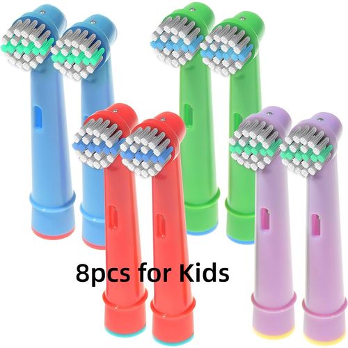 T¿ºte De Brosse ¿¿ Dents De Rechange Pour Braun Oral B",8 Pi¿¿Ces,Anonyme,"Pour Oralb Advance Power/Pro Health - Type 8 For Kids