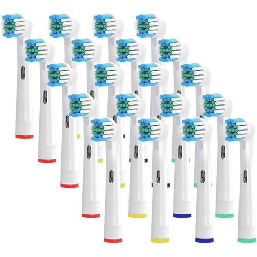 T¿ºte De Brosse ¿¿ Dents ¿¿Lectrique",Compatible Avec Braun,Oral B,Pro Smart Vitality,Genius,Triumph,Teen Kids,"20 Pi¿¿Ces - Type 20pcs Standard