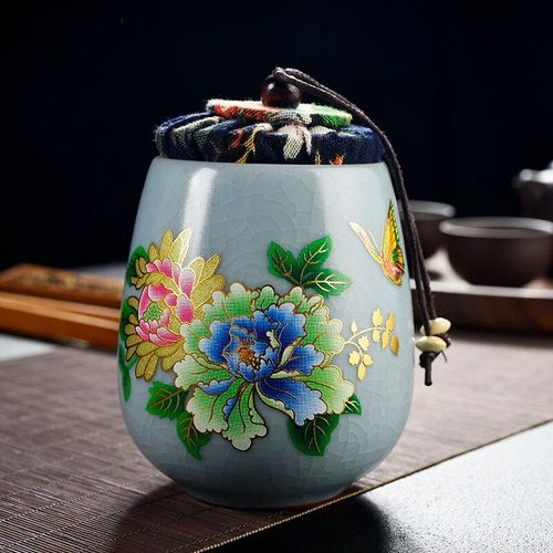 Théière En Céramique Ancienne Avec Réservoir De Stockage,Boîtes À Thé De Voyage Oolong,Boîte À Thé Portable Chinoise,Boîte À Café,1pc