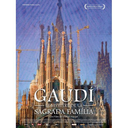 Gaudi, Le Mystère De La Sagrada Familia /Sagrada, El Misteri De La Creacio - Véritable Affiche De Cinéma Pliée - Format 120x160 Cm- De Stefan Haupt Avec Jaume Torreguitart, Etsuro Sotoo - 2014 #