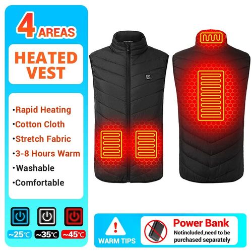 Veste Thermique À Infrarouge Usb Pour Homme,Vêtement D'hiver Électrique Pour Randonnée,Taille 6xl,21 Zones De Chauffage
