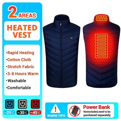 Veste Thermique À Infrarouge Usb Pour Homme,Vêtement D'hiver Électrique Pour Randonnée,Taille 6xl,21 Zones De Chauffage