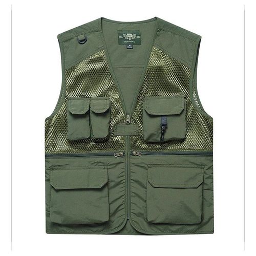 Trvlwego-Veste De Pêche Creuse Pour Homme,Glaçure De Pêche,Séchage Rapide,Multi-Poches,Précieuse,Camping,Chasse,Randonnée,Photographie,Extérieur,Décontracté