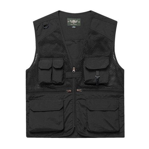 Trvlwego-Veste De Pêche Creuse Pour Homme,Glaçure De Pêche,Séchage Rapide,Multi-Poches,Précieuse,Camping,Chasse,Randonnée,Photographie,Extérieur,Décontracté