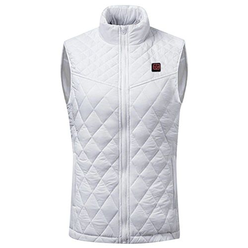 Veste Thermique Électrique Pour Femme,Veste Métropolitaine Souple Aste,3 Chauffages,9 Zones De Chauffage Recyclables,Vêtements D'extérieur D'automne Et D'hiver