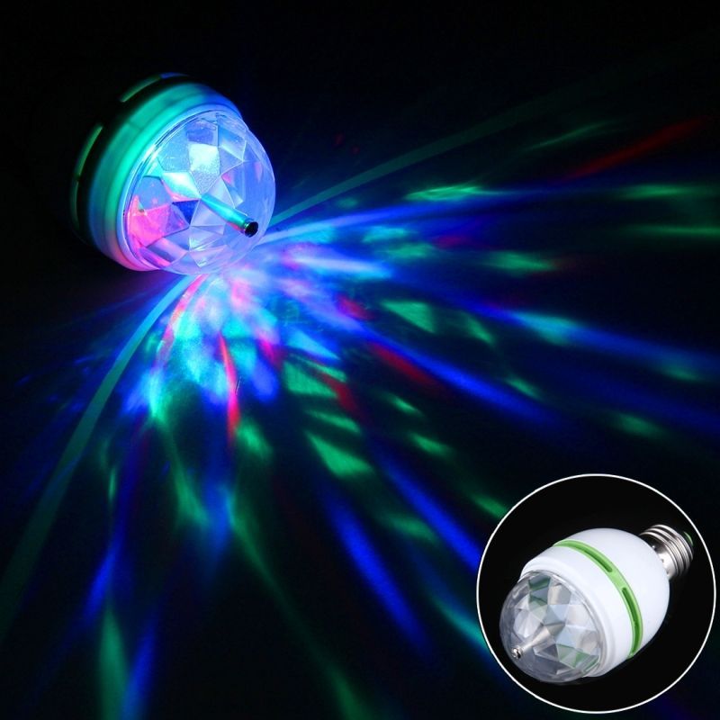 3w Blanc Projecteur pour Boule à Facettes Lumiere pour Boule a