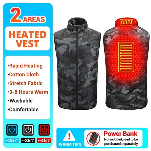 Veste Thermique À Infrarouge Usb Pour Homme,Vêtement D'hiver Électrique Pour Randonnée,Taille 6xl,21 Zones De Chauffage