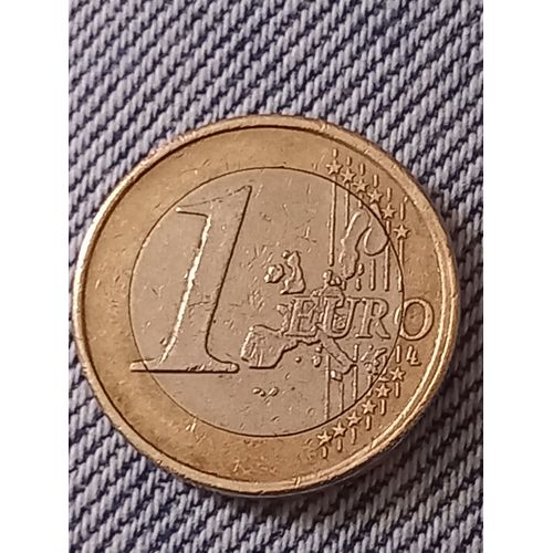 Pièce 1€ 2002 Rare Luxembourg