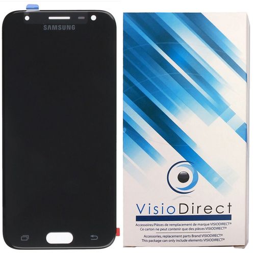 Visiodirect® Ecran Complet Pour Samsung Galaxy J3 2017 Sm-J330f Téléphone Portable Noir Vitre Tactile + Écran Lcd