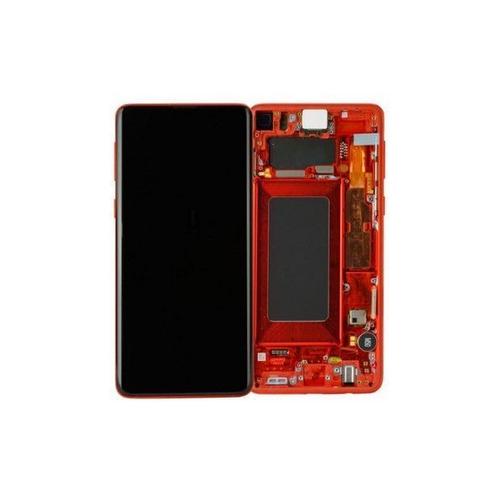 Écran Samsung Galaxy S10 Rouge Service Pack