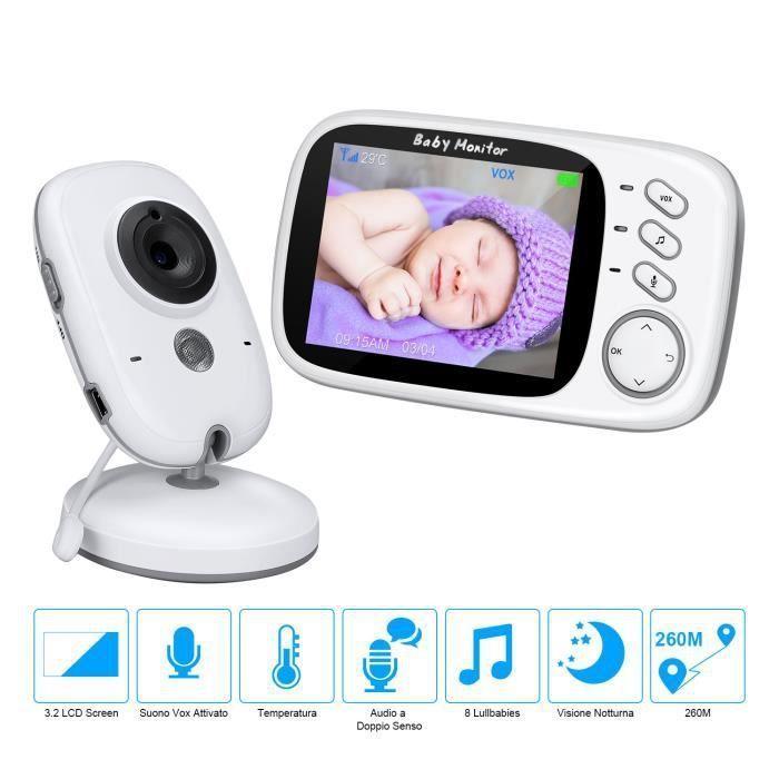 Babyphone connecté Full HD avec vision nocturne IPC-410.bp (reconditionné)