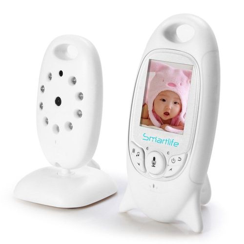 Smartlife Vb601 Babyphone Numérique Vidéo Moniteur Sans Fil Baby Moniteur Bébé Vision Nocturne Audio Bidirectionnel