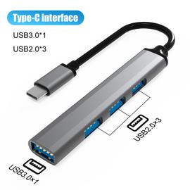 Generic Adaptateur multi-hub USB 4 ports - Hub USB 4 Ports à prix pas cher