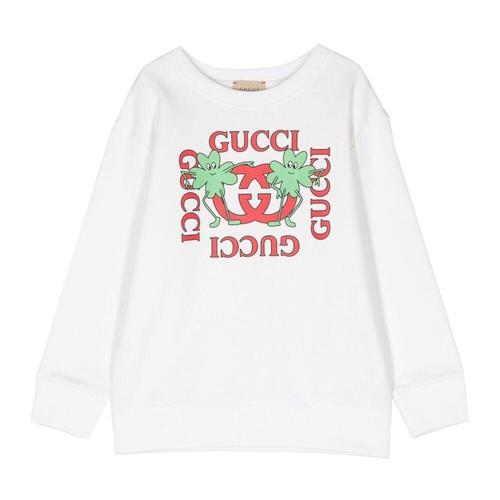 Gucci - Kids > Tops > Sweatshirts - White