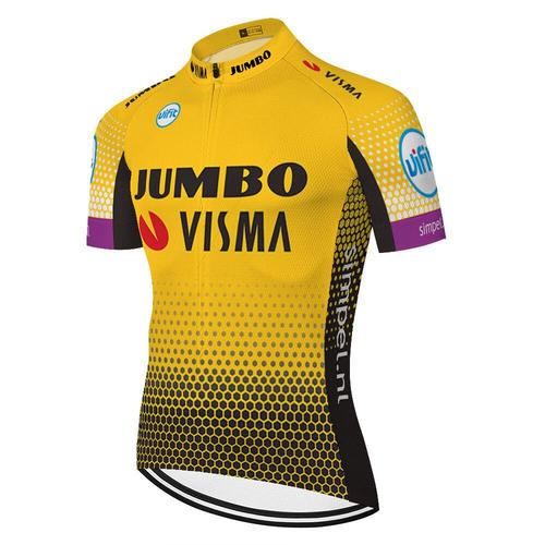 Laser coupe 2023 JUMBO VISMA maillot de cyclisme hommes camisa