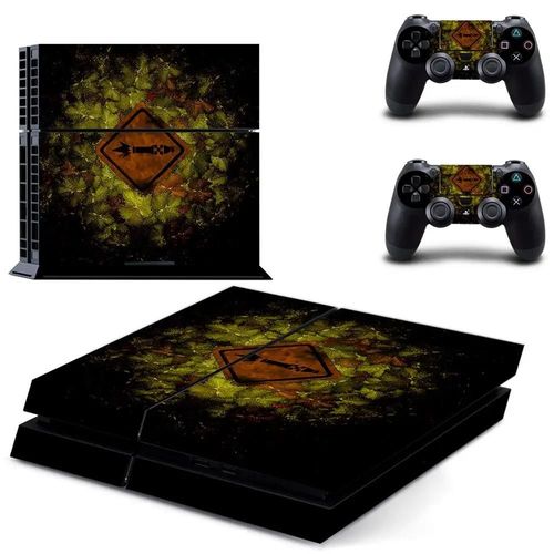 Rose - Autocollant En Vinyle Pour Console Playstation 4,Pour 2 Contrôleurs