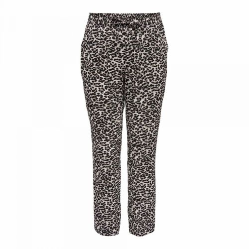 Pantalon Slim Léopard Taille Élastique Cordon Femme Only Carmakoma