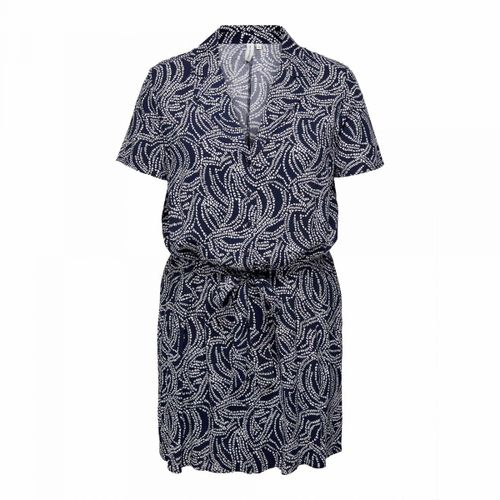 Robe Chemise Manches Courtes Cordon Boutons Femme Only Carmakoma