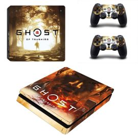 Bleu Foncé - Autocollant En Vinyle Pour Console Ps4 Slim + 2 Pièces De Protection Pour Manette Sony Playstation 4 Slim