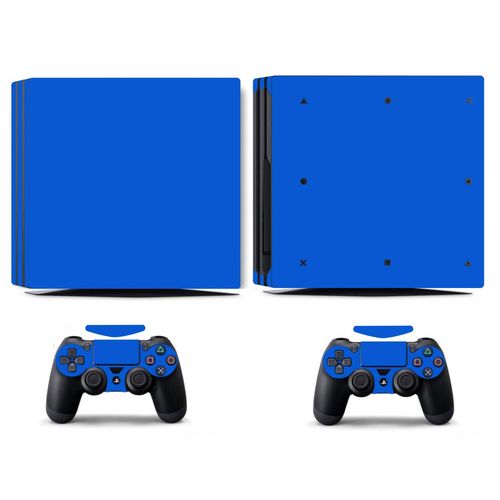 Ps4 Pro-Rose - Dix Autocollants En Vinyle De Couleurs Unies, Pour Sony Ps4 Pro Et Playstation 4 Pro Et 2 Contrôleurs