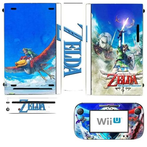 Wii U Gamepad-425 - Protecteur De Peau Autocollant En Vinyle, Pour Nintendo Wii U Et Contrôleur, 424