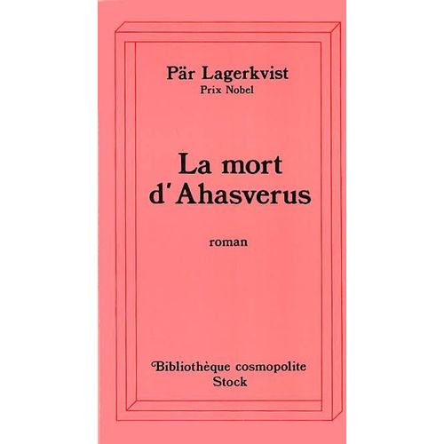 La Mort D'ahasverus