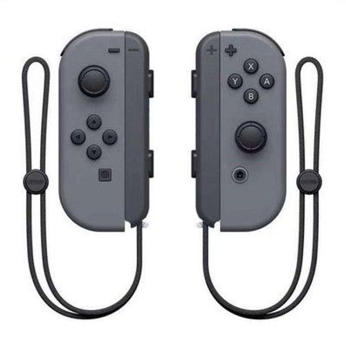 Paire De Manettes Gris Noir Pour Nintendo Switch