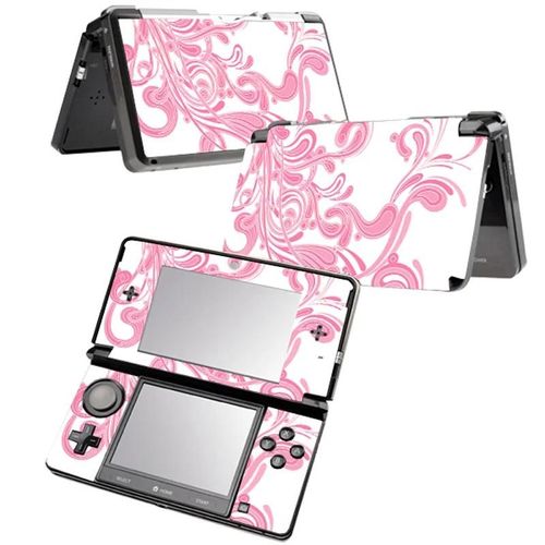 Autocollant En Vinyle Motif Floral Pour Console Nin Tend 3ds, Pour Nintendo 3ds, Protection De La Peau