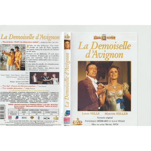 Double Dvd La Demoiselle D'avignon Marthe Keller Louis Velle Frederique Hebrard 6 Heures