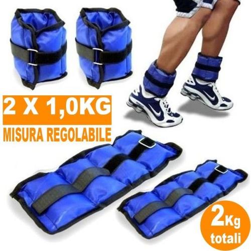 Trade Shop - Poids De Cheville Poignet Sports Arts Martiaux Fitness Poids De Cheville 2 Kg