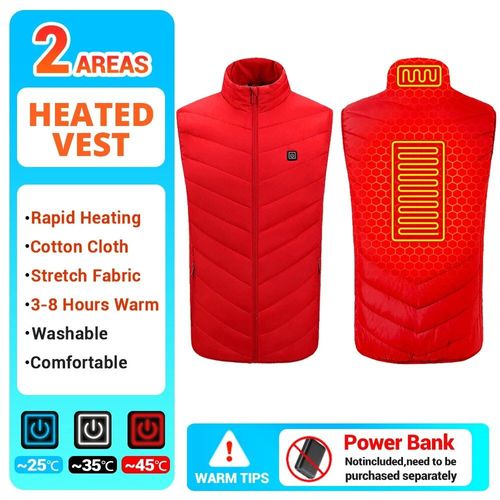 Veste Thermique À Infrarouge Usb Pour Homme,Vêtement D'hiver Électrique Pour Randonnée,Taille 6xl,21 Zones De Chauffage