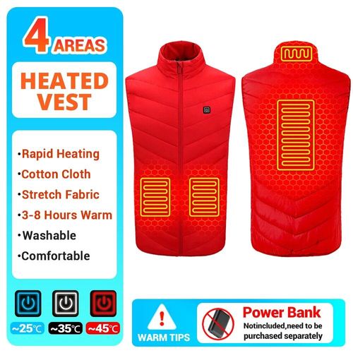 Veste Thermique À Infrarouge Usb Pour Homme,Vêtement D'hiver Électrique Pour Randonnée,Taille 6xl,21 Zones De Chauffage