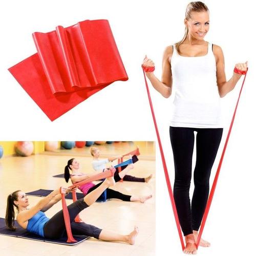 Trade Shop - Bande Élastique En Latex De 200 Cm Pour Exercices Physiques Yoga Gym Fit