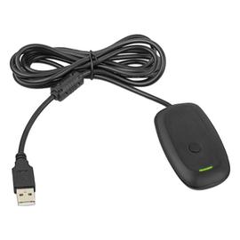 Adaptateur et Récepteur Sans Fil Jeu PC pour Microsoft Xbox 360 - Noir  (0602668588854)