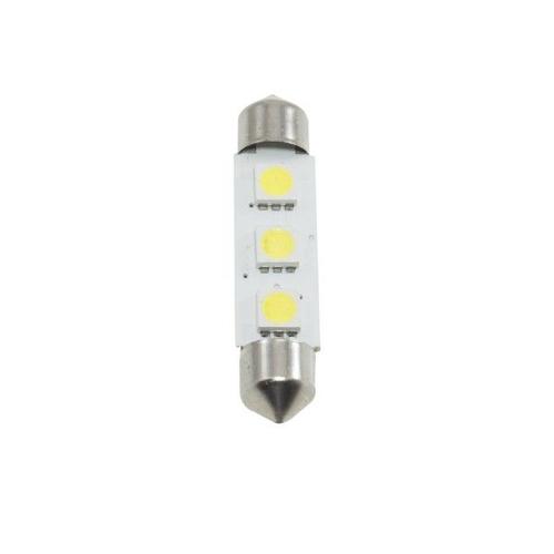 Trade Shop - Torpedo Bulb Pair 3 Led 4.3mm Car 12v 5050