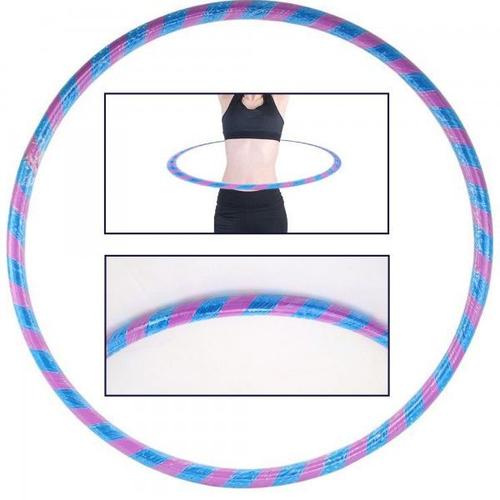 Trade Shop - Hula Hoop Anneau De Gymnastique Enfants Sports Couleurs Aléatoires Diamètre -85 Cm -