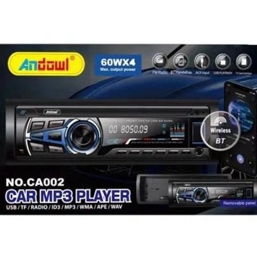 Trade Shop - Lecteur Mp3 Voiture Systeme Audio Voiture 1 Din Bt Usb Aux Fm Carte Sd Mp3 Ca002