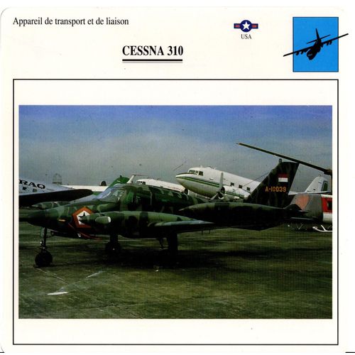 Fiche Avion Cessna 310