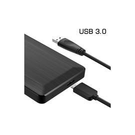 Disques durs externes 500Go - 2.5'' USB 3.0 Ultra Fin Tout-Aluminium  Stockage HDD pour Xbox One, PS4, PC, Mac, Laptop, Ordinateur de Bureau/  Portable, Wii U, TV, Windows(Gris) : : Informatique