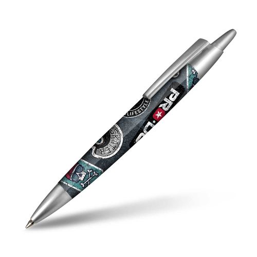 Prodg Stickers Stylo À Bille, Gris