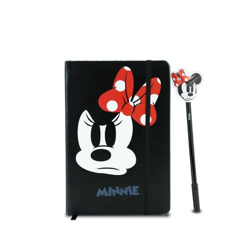 Minnie Mouse Angry Coffret Cadeau Avec Journal Et Stylo À Bille Fashion, Multicolore