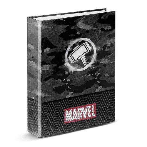 Thor Hammer Classeur 4 Anneaux, Gris